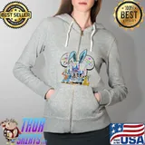 Mickey disney land happy easter 2022 Full Zip Hooded