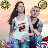 Mom Pit Crew Race Car Birthday Party Racing Family T- Tank Top