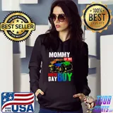 Mommy Of The Birthday Boy Monster Truck Family B-day Party Premium T-Shirt