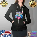 Mutant Babies Shirt Full Zip Hooded