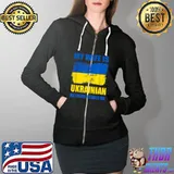 My Wife Is Ukrainian Nothing Scares Me Ukraina Proud Flag T-Shirt Full Zip Hooded