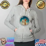 Never underestimate a girl who can handle a horse and a bow at the same time Shirt Full Zip Hooded