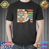 Never underestimate an old lady who reads many books vintage shirt