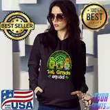 Nice 1st Grade Squad Rainbow Gnome Happy St Patricks Day T- Hoodie