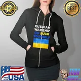 No war russian warship go f yourself Full Zip Hooded
