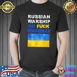 No war russian warship go f yourself shirt