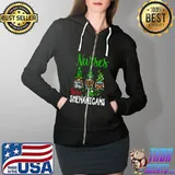 Nurses Love Shenanigans Funny Gnomes Nurse St Patricks Day T- Full Zip Hooded
