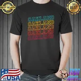 Oakland California Retro Vintage Oakland Souvenir - Oakland T-Shirt