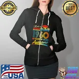Official 62 Year Old Awesome Since March 1960 62nd Birthday Gifts T-Shirt Full Zip Hooded