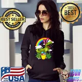 Official Easter Bunny Dinosaur T Rex Costume Adults Boys Girls Kids Premium T-Shirt Hoodie