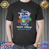 Ohana means family means nobody gets left behind stitch shirt