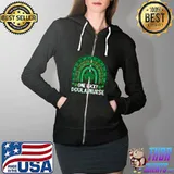 One Lucky Doula Nurse Women RN Nurse St Patricks Day Gifts T-Shirt Full Zip Hooded