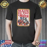 Optimus Prime And Megatron Made In The '80s Transformers Shirt Unisex