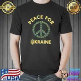 Peace for Ukraine I Stand With Ukraine I Support Ukraine T-Shirt