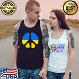 Peace in Ukraine stand with Ukraine support for Ukraine Tank Top