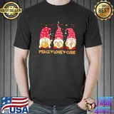 Peace Love Cure Gnome Shirt