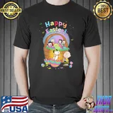 Peanuts Charlie Brown Snoopy Happy Easter Shirt