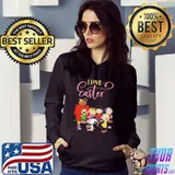 Peanuts snoopy i love easter shirt