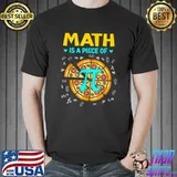 Pi day 3.14 Math Is A Piece Of Pizza Bitcoin Start T-Shirt