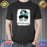 Picu Nurse Messy Bun Bleached World Health Day T- Unisex