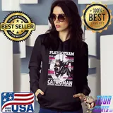 Play Gotham CatWoman Sexiest Feline In Arkham Shirt