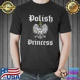 Polish Princess Girls Polska Pride Poland Flag Idea Premium T-Shirt