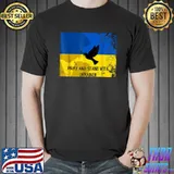 Pray For Ukraine Flag Free Ukraine – I Support Ukrainian T-Shirt