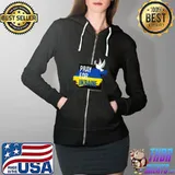 Pray for Ukraine Peace for Ukraine T- Full Zip Hooded