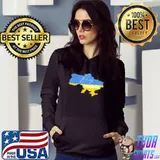Pray for Ukraine stand and support ukrainian people Hoodie