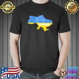 Pray for Ukraine stand and support ukrainian people shirt