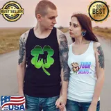 Premium Irish Shamrock Leaf Brussels Griffon Dog St. Patrick's Day T-shirt