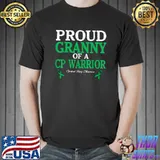 Proud Granny Of CP Warrior Cerebral Palsy Awareness T-Shirt Unisex