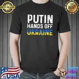 Puck Futin Hands Off Ukraine Support Ukraine T-Shirt