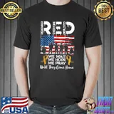 RED We Wait We Hope We Pray Until They Come Home Fathers Day T-Shirt