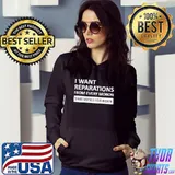 Reparation I Want Reparations From Every Moron That Voted For Biden Shirt