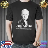 Rip john clayton 1954 2022 signature hall of fame broadcaster and insider memories shirt