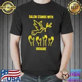 Salem stand with Ukraine shirt