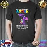 Say a bad word about Autism awareness i will slap you so hard dragon shirt