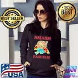 Smash fascism cute vintage kitty cat shirt