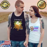 Snoopy butterflies I believe there are angels among us Tank Top