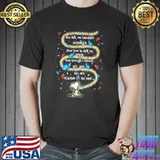 Snoopy butterflies your love is still my guide and though i cannot see you are always at my side shirt