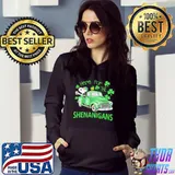 Snoopy car here for the shenanigans Hoodie