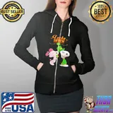 Snoopy couple Lucky Irish Full Zip Hooded
