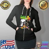 Snoopy eggs flowers easter blessings Full Zip Hooded