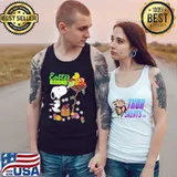 Snoopy eggs flowers easter blessings Tank Top