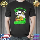 Snoopy happy patrick's day root beer cheers shirt