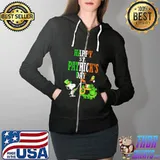 Snoopy happy st patrick's day Full Zip Hooded