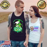 Snoopy happy st patrick's day it takes more than luck Tank Top