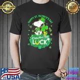 Snoopy happy st patrick's day it takes more than luck Unisex