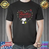 Snoopy heart together is a wonderful place to be shirt